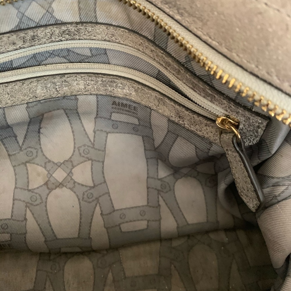 Suede bag
